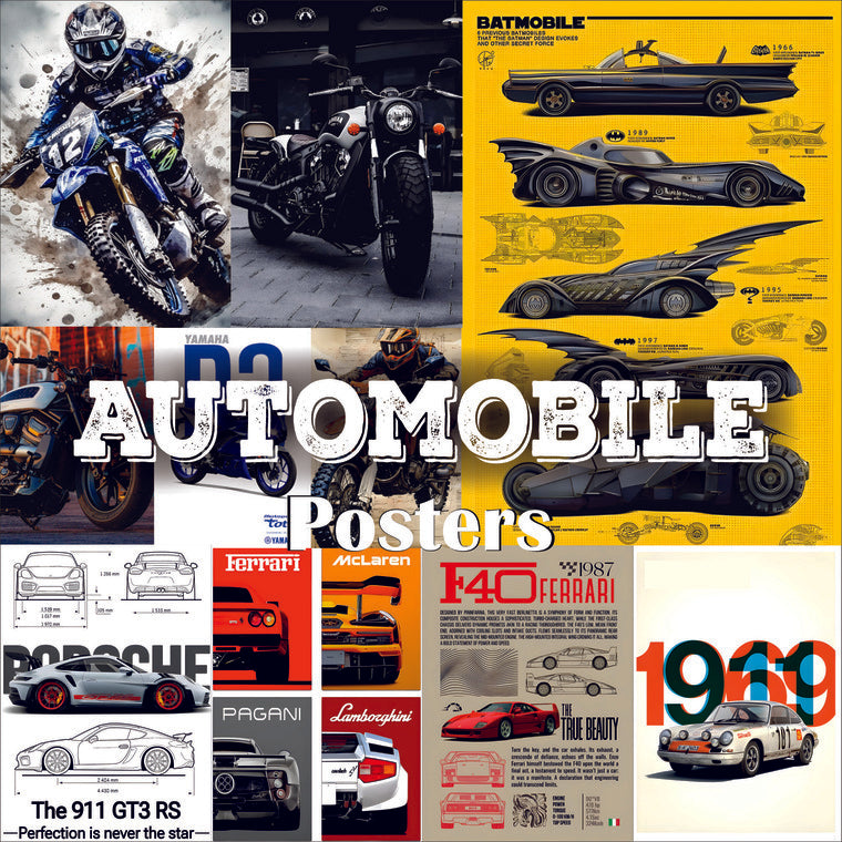 Automobile-wall-posters-India