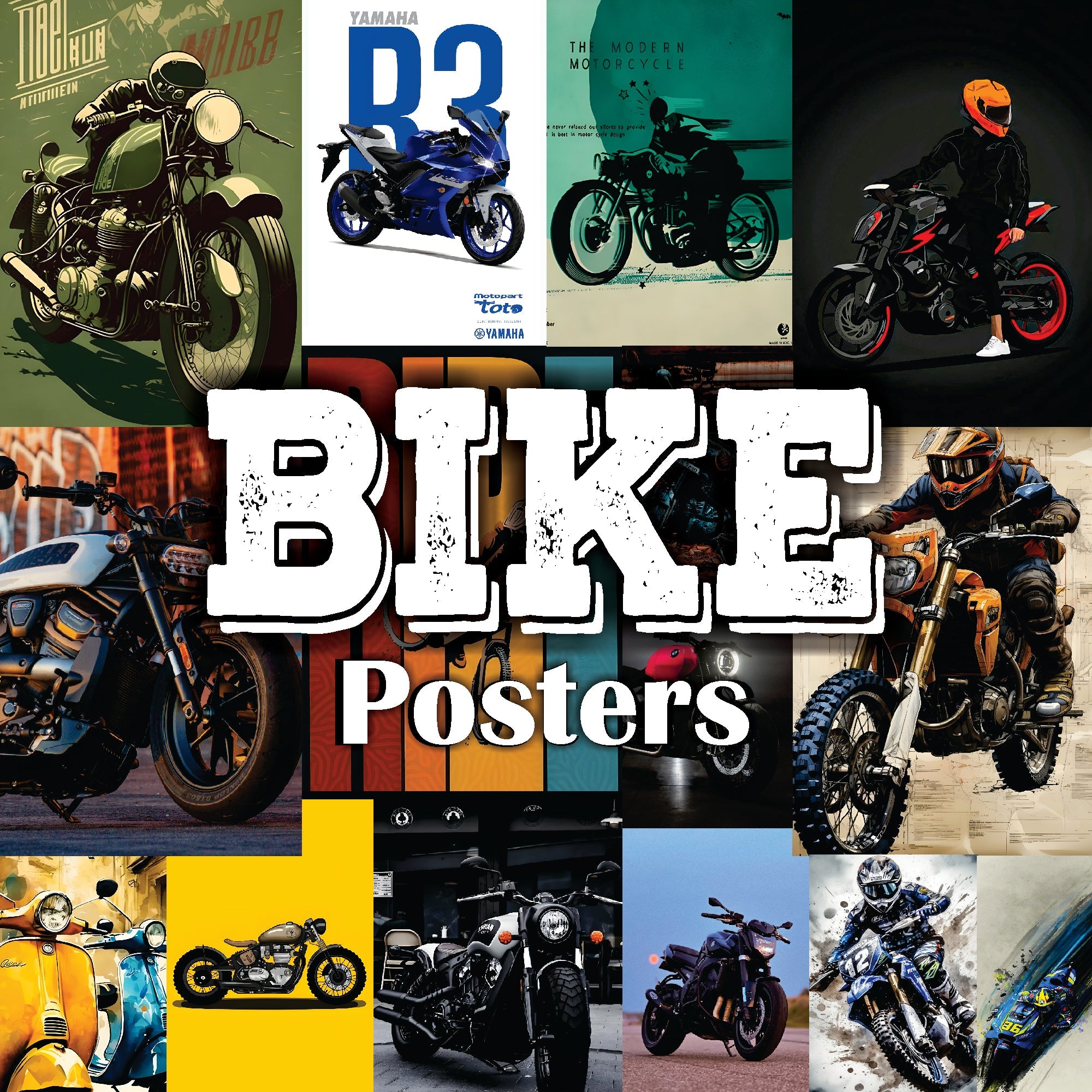 Bike-wall-posters-India