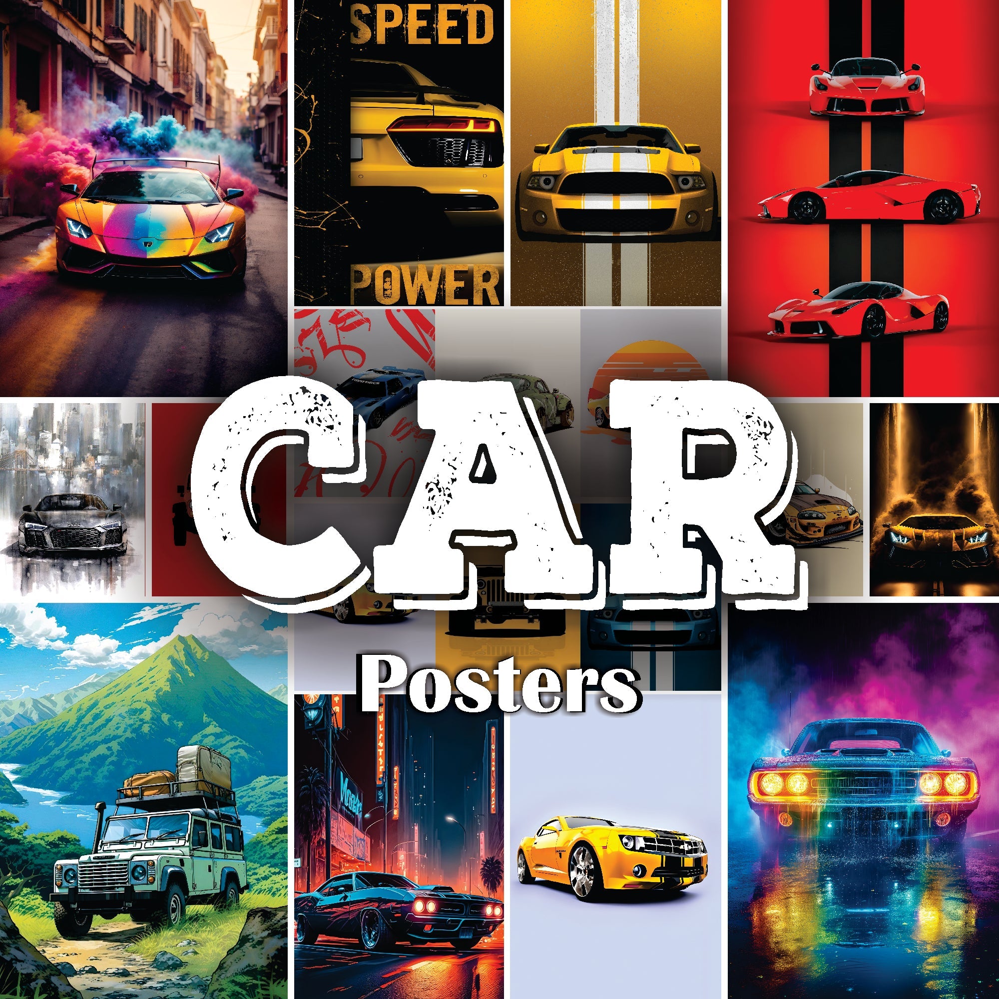 Cars-wall-posters-India