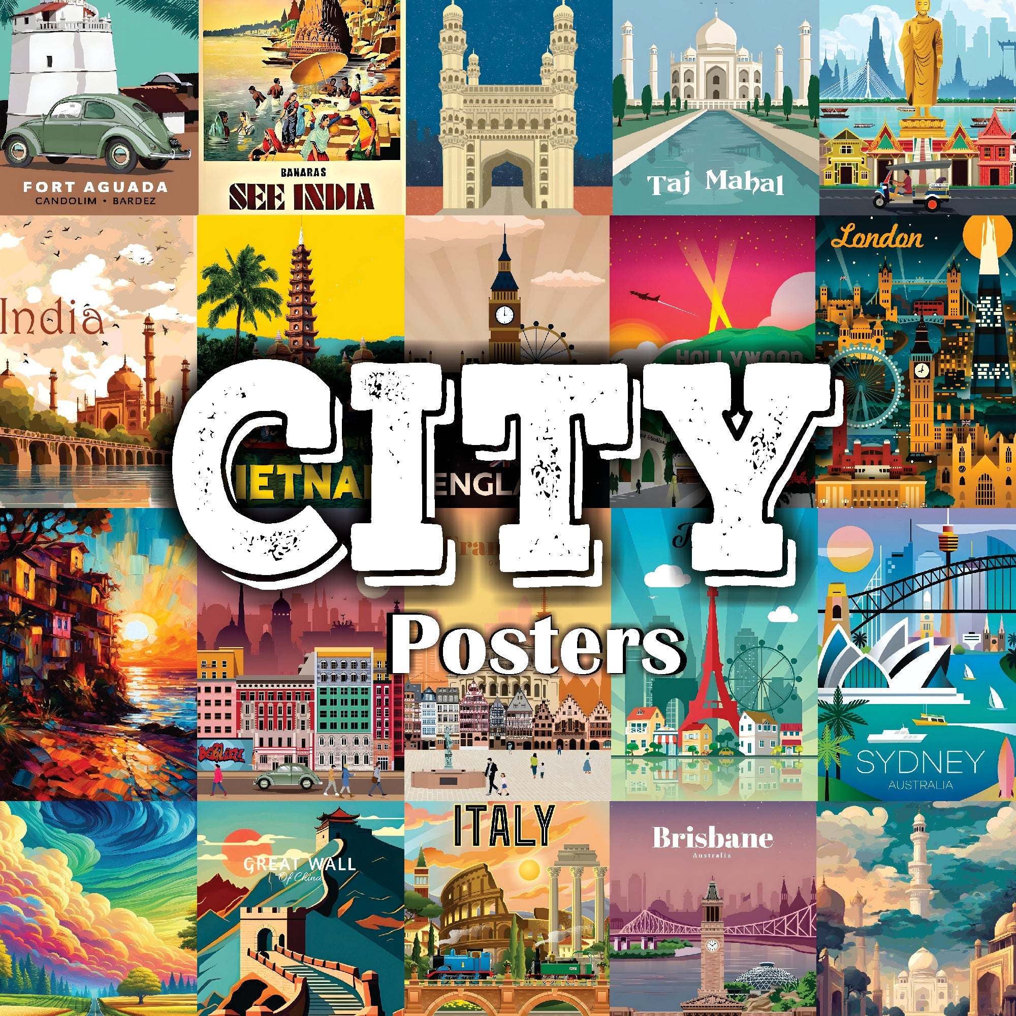 City-wall-posters-India