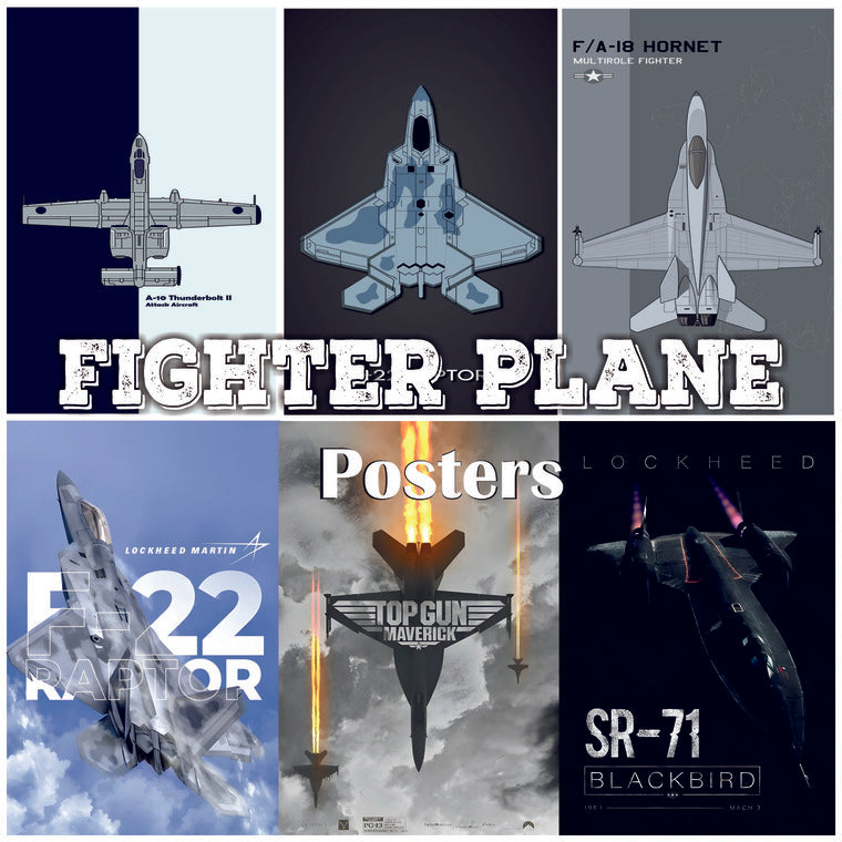 Fighter Plane-wall-posters-India