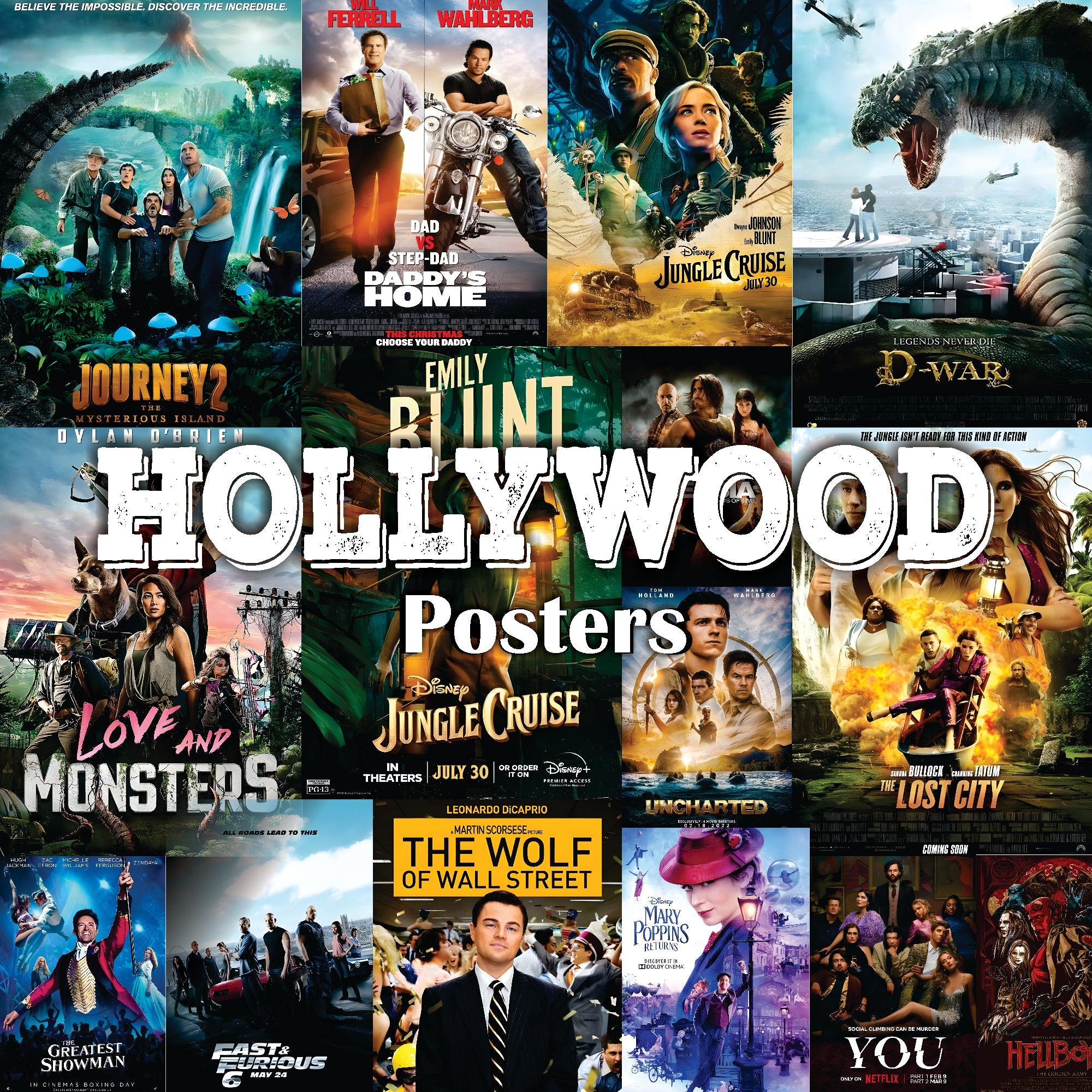 Hollywood-Movies-wall-posters-India