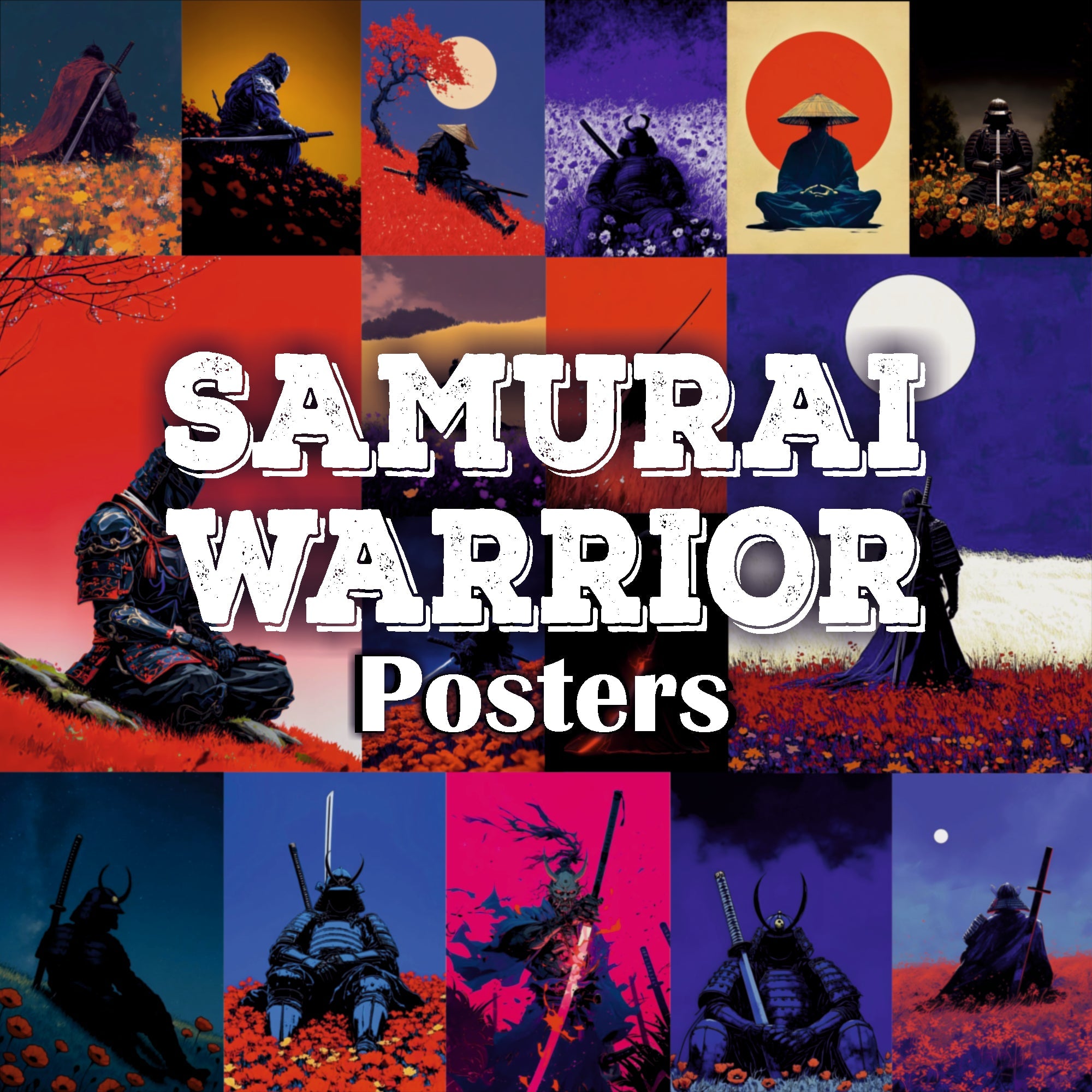 Samurai Warrior Poster