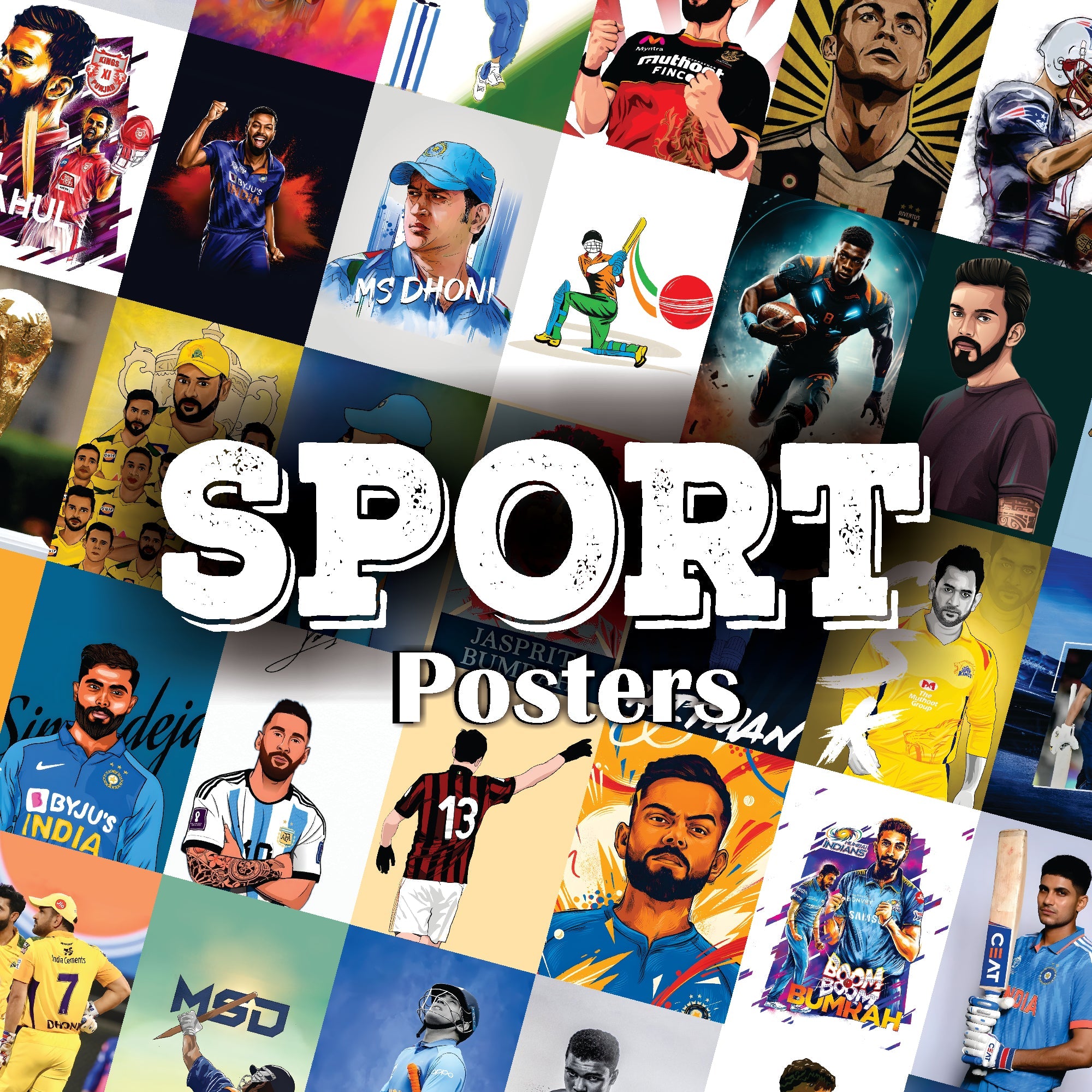 Sports-wall-posters-India