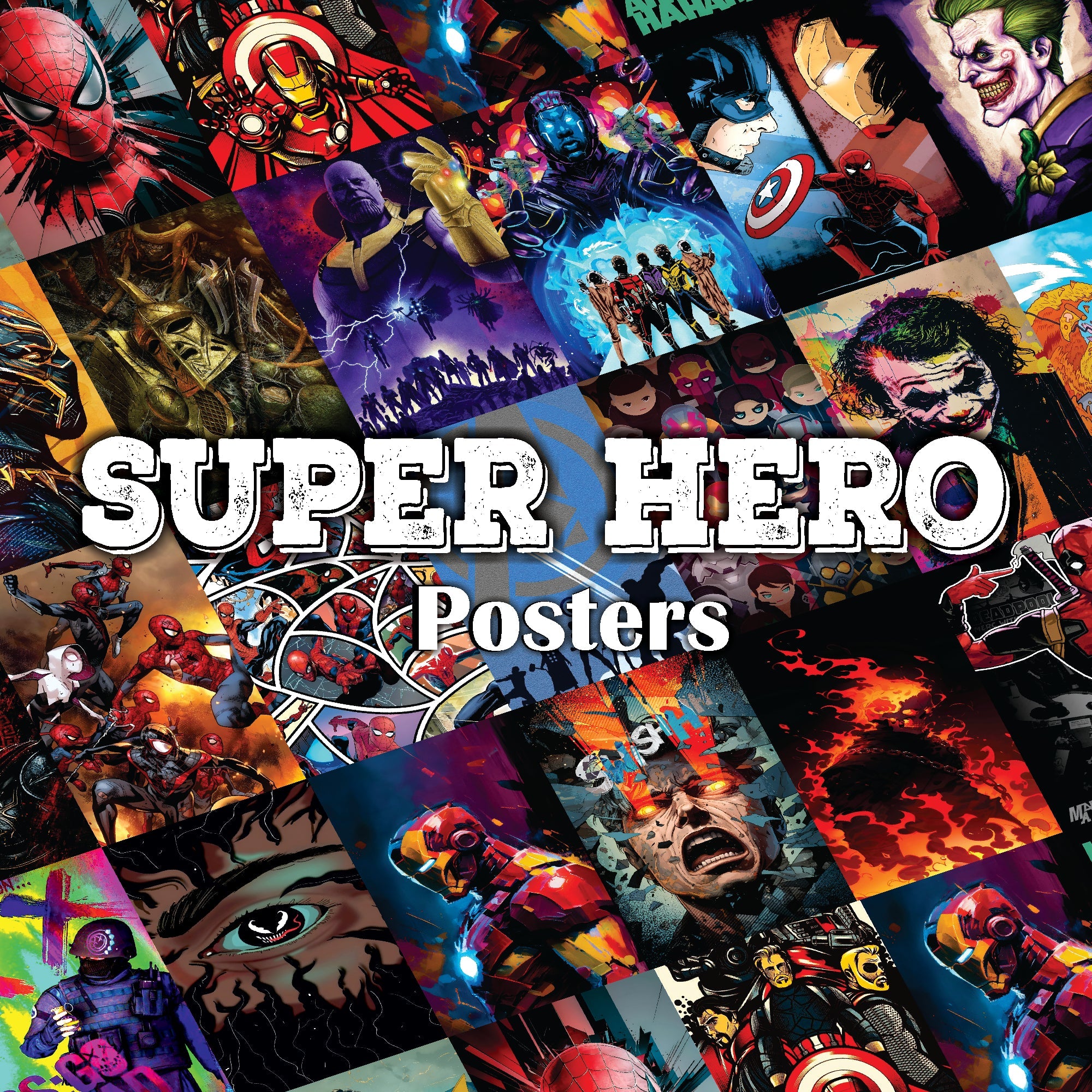 Superhero Posters