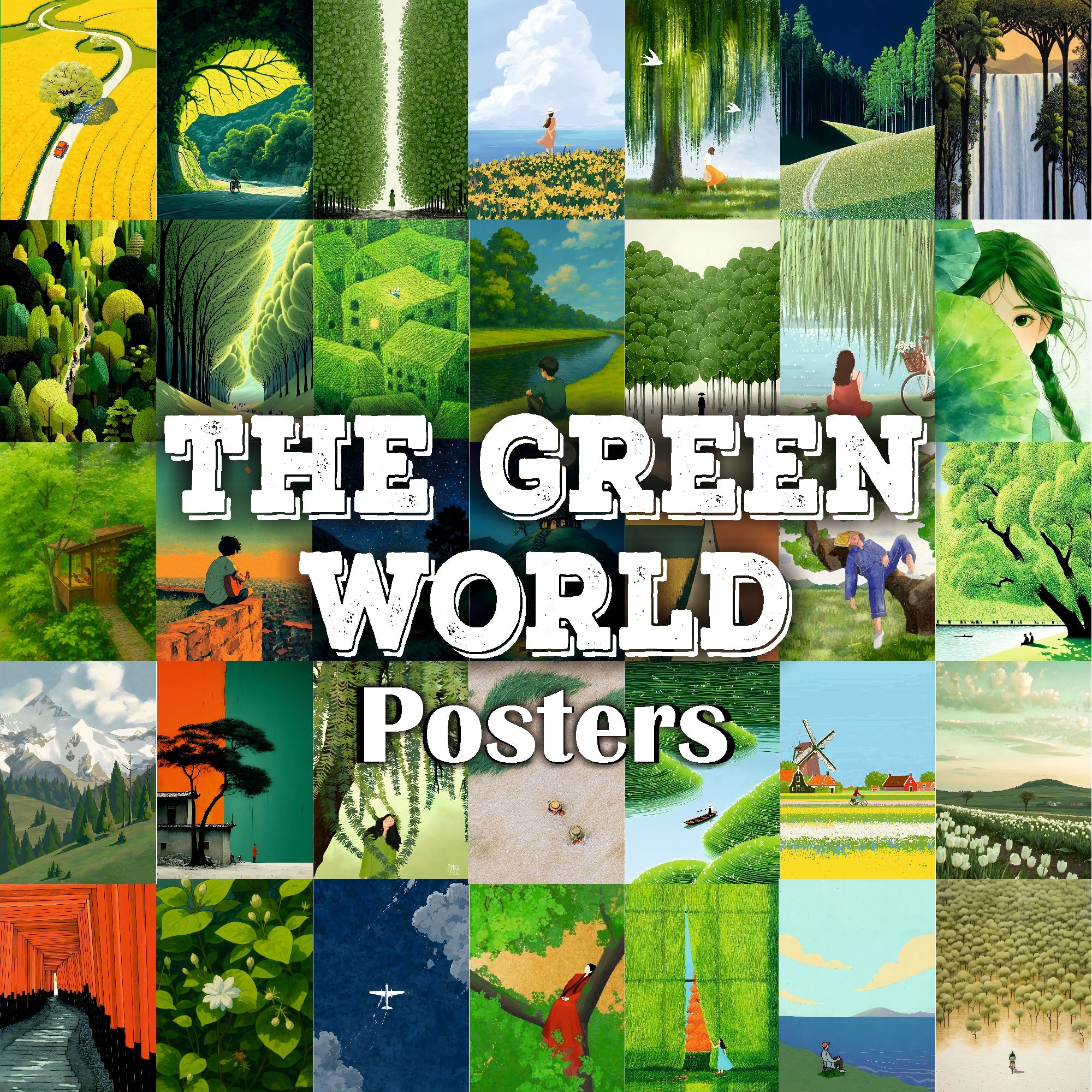 The Green World Poster