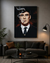 The Gentleman – Vintage Gangster Portrait Wall Poster | Classic Mafia Style Art for Men Room Decor