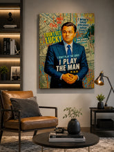 The Hustler – Success Mindset Wall Poster | Luxury Motivation Art for Office & Men Room Decor