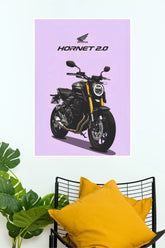 Honda Hornet 2.0 Premium Paper Poster | Modern Streetfighter Motorcycle Wall Art ( Bike Poster)