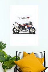 Honda CBR1000RR-R Fireblade Premium Paper Poster | Superbike Wall Art Print ( Bike Poster)