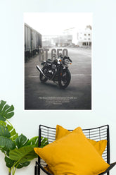 Royal Enfield Continental GT 650 Poster | Premium Café Racer Motorcycle Wall Art( BIKE Poster )