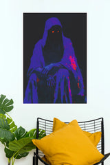 Shadow Wraith Dark Fantasy Poster | Gothic Hooded Figure Wall Art | Horror Aesthetic Print (Darkness poster)