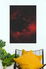 The Red Reliquary – Dark Fantasy Gothic Horror Wall Art Poster (Darkness poster)