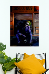 The Legend Joker Poster | Heath Ledger Dark Knight Wall Art | DC Villain Paper Print (DC poster)