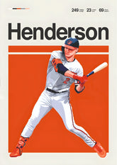 Baltimore Number 2 Baseball Slugger Wall Poster (baseball poster)