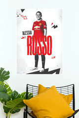 Alessia Russo Red Football Star Women’s Soccer Wall Poster (Football poster)