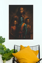 Ram Darbar – Shri Ram, Sita, Lakshman & Hanuman Divine Wall Poster (God Poster)