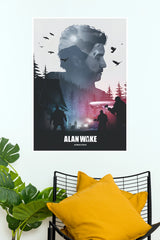 Alan Wake Remastered Horror Game Poster – Dark Forest & Mystery Wall Art (game Poster)