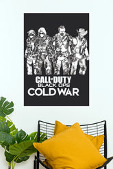 Call of Duty Black Ops Cold War Operators Squad Art Poster (Game Posters)