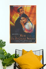 Hum Dil De Chuke Sanam – Classic Bollywood Romantic Drama Wall Poster (Bollywood Poster)