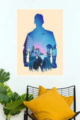 Grand Theft Auto Vice City Poster | GTA Vice City Wall Art (Game Poster)