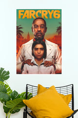 Far Cry 6 Anton and Diego Castillo Revolution Paper Poster ( Game Posters)