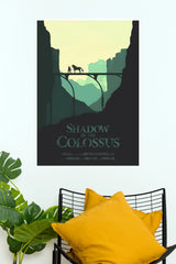 Shadow of the Colossus Minimalist Bridge Poster ( Game Posters)