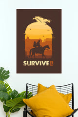 The Last of Us Survive Horse Ride Poster (Game Posters)