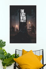 The Last of Us Part II Forest Torchlight Poster (Game Posters)