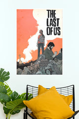 The Last of Us Graphic Novel Style Art Poster (Game Posters)