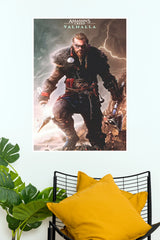 Assassin's Creed Valhalla Eivor Poster - Viking Action Gaming Wall Art Print (Game Posters)