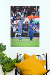 Rohit Sharma & Virat Kohli World Cup Celebration Poster (Cricket Poster)