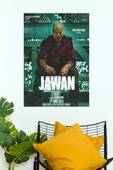 Jawan Bandaged Warrior – Bollywood Action Movie Wall Poster (Bollywood Poster)