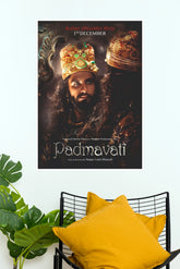 Padmavati – Sultan Alauddin Khilji Bollywood Movie Wall Poster (Bollywood Poster)
