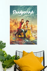 Raanjhanaa – Bollywood Romantic Drama Movie Wall Poster (Bollywood Poster)
