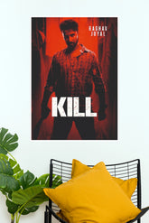 Kill – Bollywood Action Thriller Movie Wall Poster (Bollywood Poster)