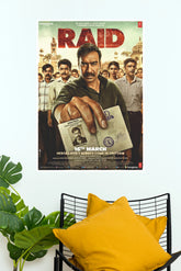 Raid – Bollywood Crime Thriller Movie Wall Poster (Bollywood Poster)