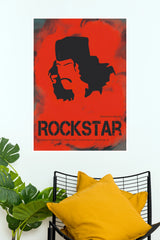 Rockstar Bollywood Musical Drama Movie Wall Poster | The Poster Velley (Bollywood Poster)