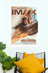 Shamshera Movie Poster | Ranbir Kapoor Action Bollywood Wall Art (Bollywood Poster)