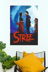 Stree 2 Bollywood Movie Poster | Horror Comedy Wall Art for Home & Room Decor (Bollywood Poster)