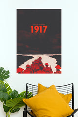 1917 World War I Soldier Vintage Movie Wall Poster | Poster Velley (Hollywood Poster)