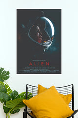 Alien Movie Poster | Classic Sci-Fi Horror Space Wall Art for Bedroom & Home Decor (Hollywood Poster)