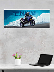Ride the Storm Yamaha in Action | Big Infinity Poster