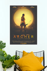 Archer Movie Poster | Survival Action Movie Wall Art (Hollywood Poster)