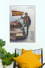 Back to the Future Part II Movie Poster | Retro Sci-Fi Time Travel Wall Art (Hollywood Poster)