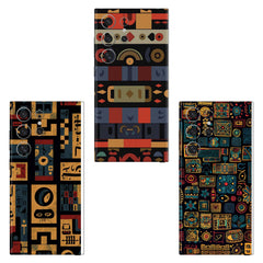 Combo 120 Mobile Skin Pack Of 3 Combo