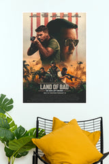 Land of Bad – Liam Hemsworth Action War Movie Wall Poster | Poster Velley (Hollywood Poster)