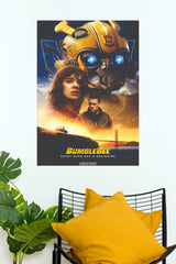 Bumblebee Movie Poster | Transformers Robot Action Wall Art (Hollywood Poster)
