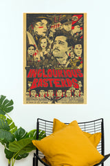 Inglourious Basterds Vintage Movie Poster (Hollywood Poster)