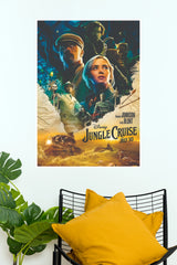 Jungle Cruise Hollywood Movie Poster | Adventure Movie Wall Poster (Hollywood Poster)